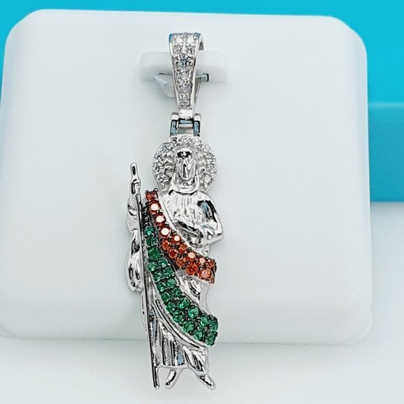 "925 Sterling Silver CZ Beautiful Pendant for Women, 1USPAR4066 - Picture 9 of 11